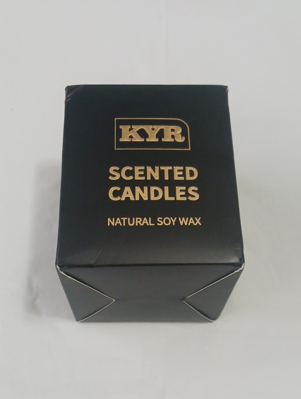 Black & Gold Scented Candle - Natural Soy Wax